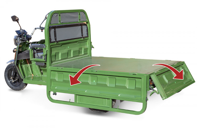 Грузовой электрический трицикл Rutrike Маяк 1500 в Хабаровске