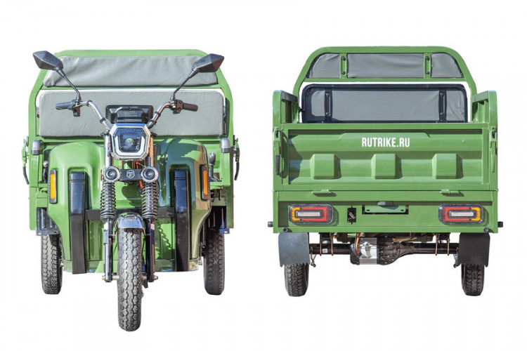 Грузовой электрический трицикл Rutrike Маяк 1500 в Хабаровске