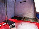 Мобильная баня-палатка МОРЖ c 2-мя окнами (Черный) в Хабаровске