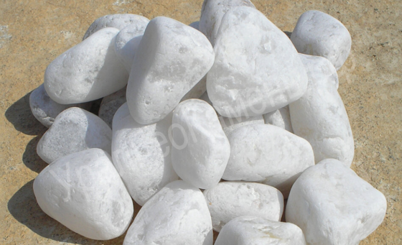 Камни для бани Кварц окатанный 15кг в Хабаровске