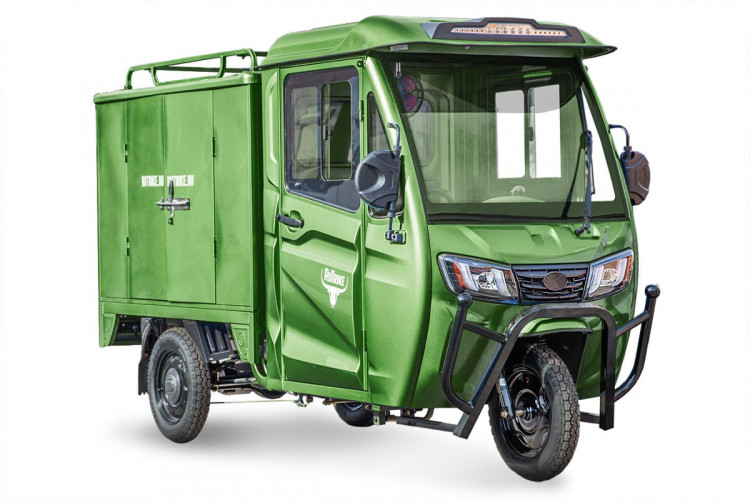 Грузовой электрический трицикл Rutrike КАРГО Кабина Дуал в Хабаровске