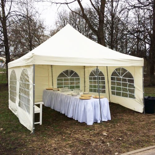 Шатер Пагода Giza Garden 5 х5 м белый в Хабаровске