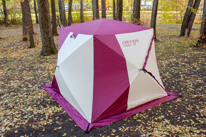 Зимняя палатка для рыбалки Куб Снегирь 4T в Хабаровске