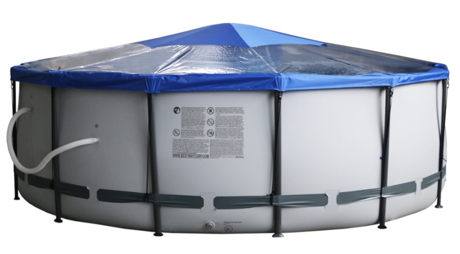 Тент для бассейна Intex/Bestway с надувной подушкой "Фиеста" в Хабаровске