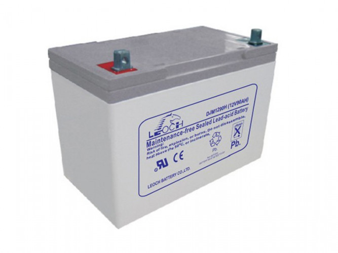 Аккумулятор Leoch DJM1290H (12 В, 90 Ач) в Хабаровске
