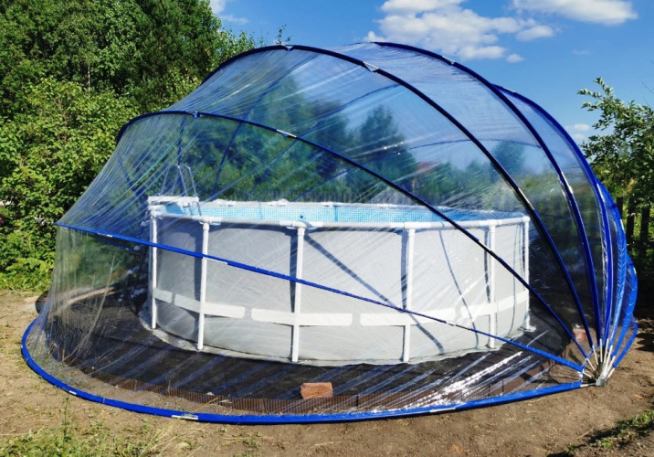 Купол-тент для бассейнов "Фиеста" в Хабаровске