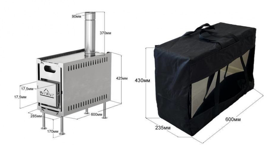 Печь банная INTENT в Хабаровске