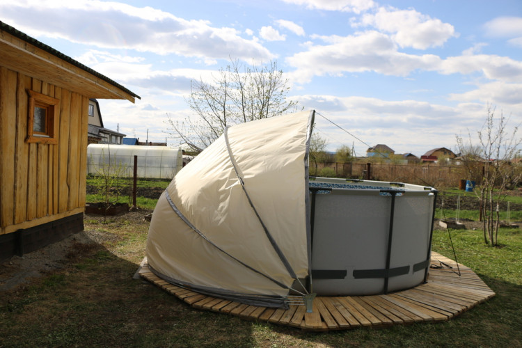 Купол-тент для бассейнов "Фиеста" КОМБИ в Хабаровске