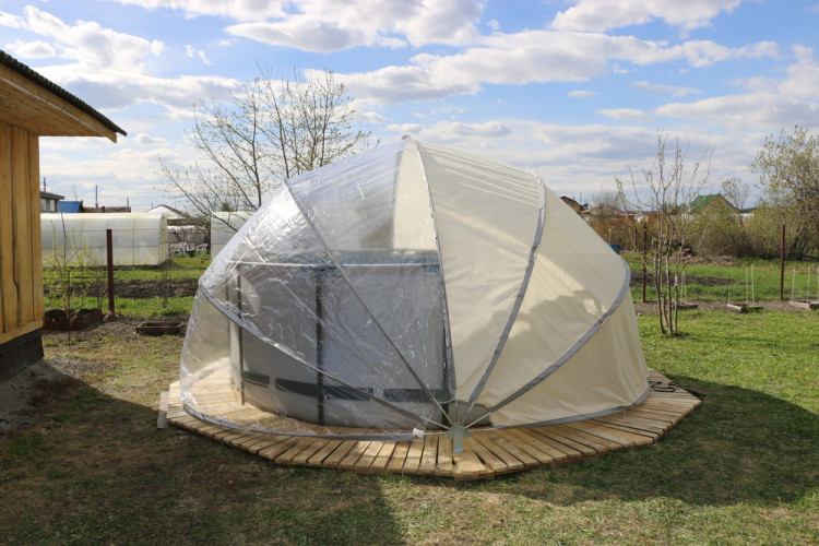 Купол-тент для бассейнов "Фиеста" КОМБИ в Хабаровске