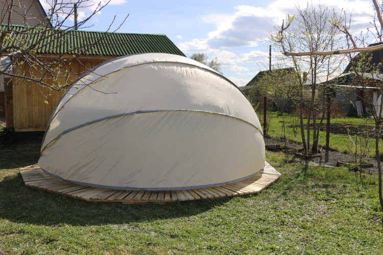 Купол-тент для бассейнов "Фиеста" КОМБИ в Хабаровске