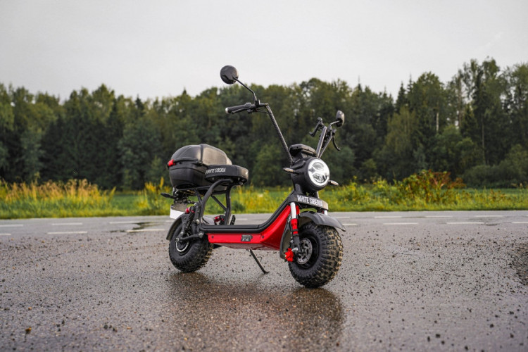 Электроскутер WHITE SIBERIA MINI R 2.0 1200W в Хабаровске