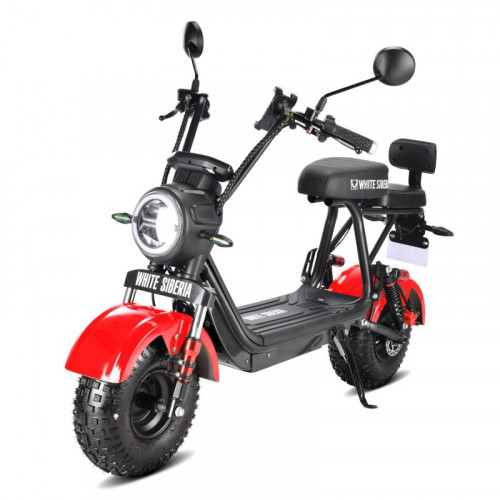 Электроскутер WHITE SIBERIA MINI R 2.0 1200W в Хабаровске