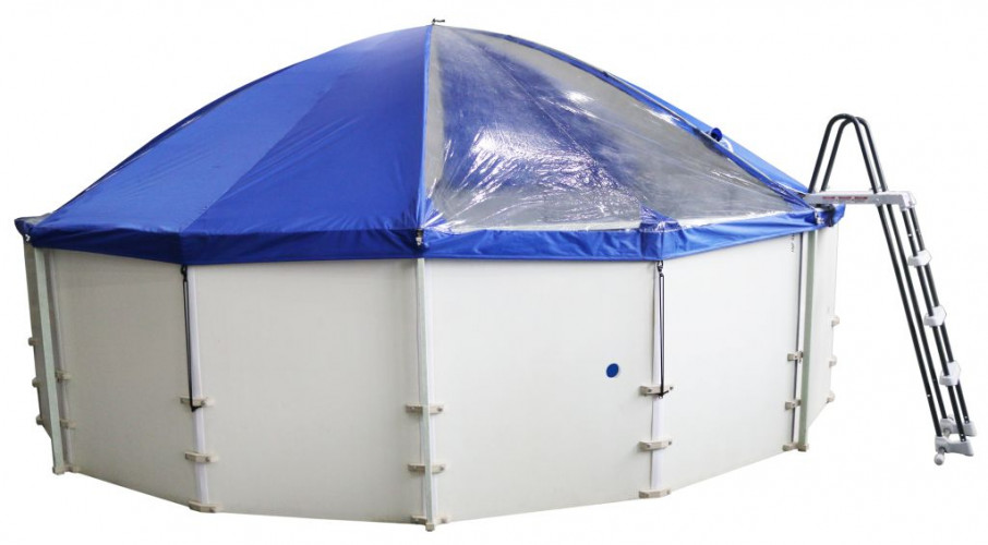 Подъемный тент-навес для бассейна "Фиеста" в Хабаровске