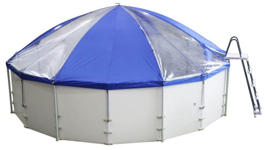 Подъемный тент-навес для бассейна "Фиеста" в Хабаровске