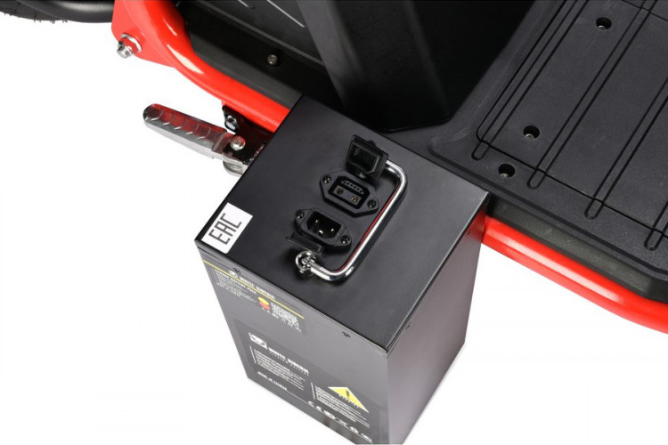 Электроскутер WHITE SIBERIA PRO BLACK EDITION 5000W в Хабаровске