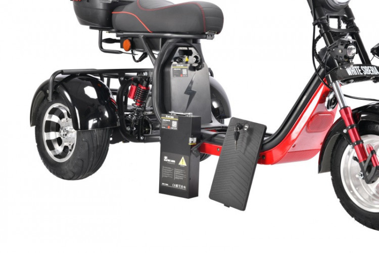 Электроскутер White Siberia PRO TRIKE 3000W в Хабаровске