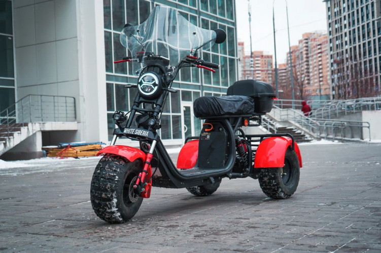 Электроскутер White Siberia PRO TRIKE 3000W в Хабаровске