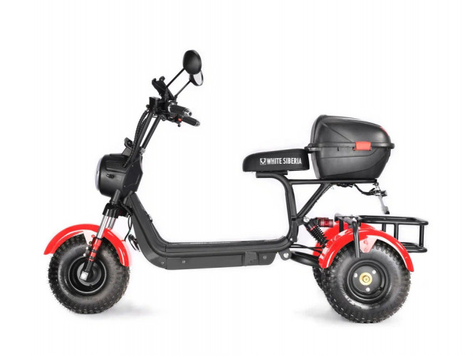 Электроскутер White Siberia TRIKE MINI 1500W в Хабаровске
