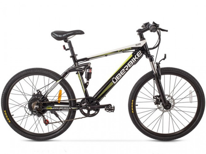 Электровелосипед UberBike S26 S 350W Black в Хабаровске