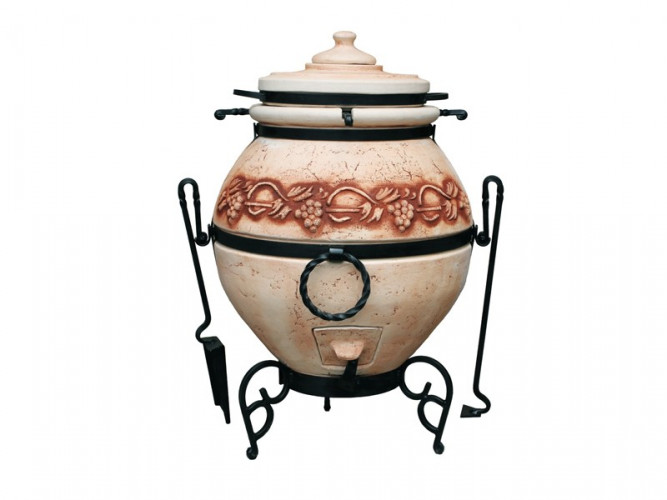 Тандыр Легенды с эффектом кракле в Хабаровске