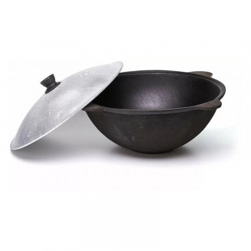 Казан чугунный 8 литров плоское дно Узбекистан в Хабаровске