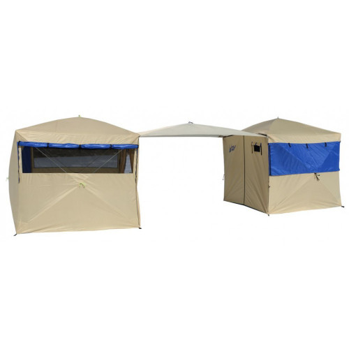 Шатер-тент Polar Bird 3SK-2шт + Тент-навес в Хабаровске