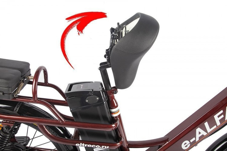 Электровелосипед Eltreco Green City e-ALFA LUX в Хабаровске