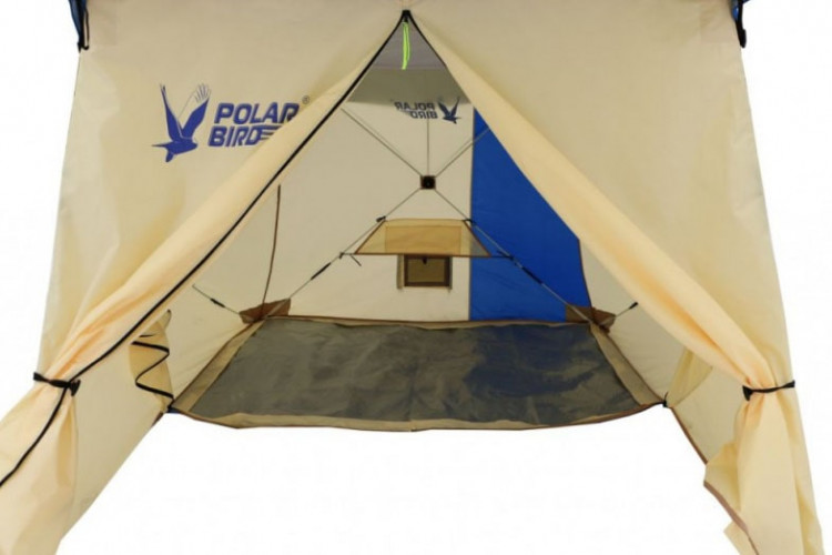 Шатер-тент Polar Bird 4SK Long + Тент-навес в Хабаровске