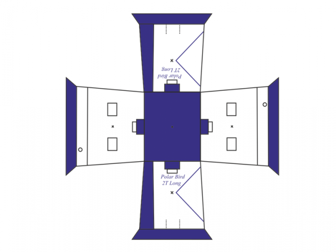 Зимняя палатка Polar Bird 2T Long компакт в Хабаровске