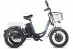 Трицикл Eltreco Porter Fat 500 серебро в Хабаровске
