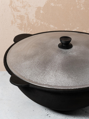 Казан чугунный 16 литров круглое дно Узбекистан в Хабаровске