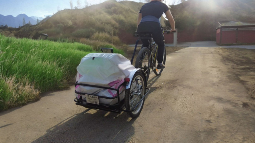 Велоприцеп Кузовок 2.0 в Хабаровске