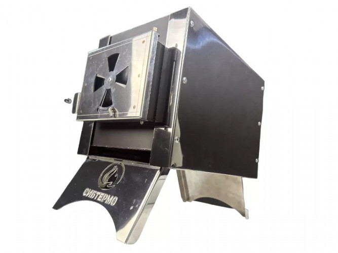 Печь дровяная Сибирка средняя из нержавейки в Хабаровске