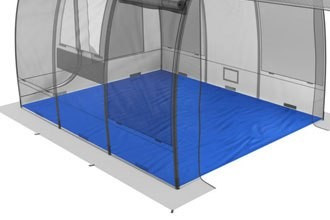 Пол из тарпаулина для палатки бани МОРЖ МАХ-МОРЖ Шатёр в Хабаровске