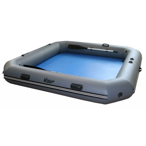 Надувной плот-палатка Polar bird Raft 260+слани стеклокомпозит в Хабаровске