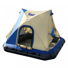 Надувной плот-палатка Polar bird Raft 260+слани стеклокомпозит