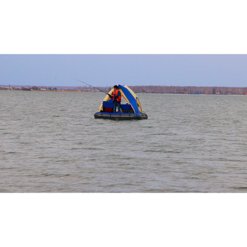 Надувной плот-палатка Polar bird Raft 260+слани стеклокомпозит в Хабаровске