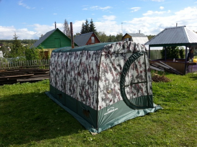 Мобильная баня ТЕРМА-4 в Хабаровске