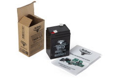 Тяговый гелевый аккумулятор RuTrike TNG 6-4,5 (6V4,5A/H C20)