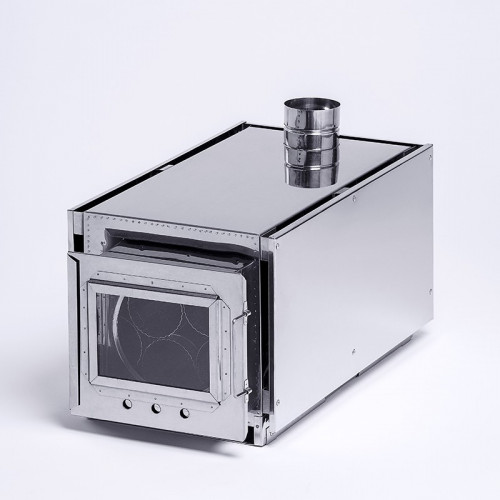 Печь-камин Инвент большая в Хабаровске