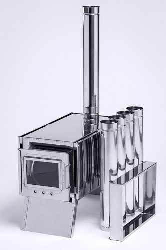 Печь-камин Инвент большая в Хабаровске