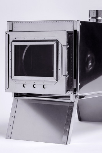 Печь-камин Инвент большая в Хабаровске