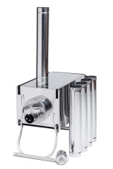 Печь Инвент экономка средняя с регулирующимися экранами в сумке