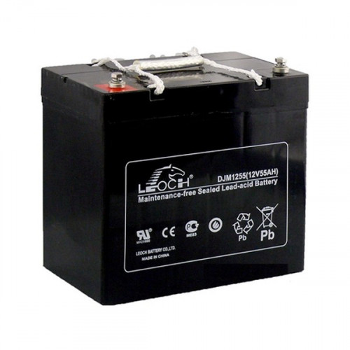 Аккумулятор Leoch DJM1255 AMG (12 В, 55 Ач) в Хабаровске