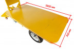 Грузовая электрическая тележка RuTrike Плита 1500 в Хабаровске