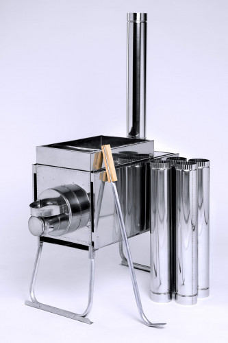 Печь Инвент Экономка средняя со стац. экранами в сумке в Хабаровске