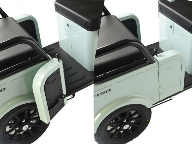 Пассажирский электротрицикл Wanshida LC-F150 в Хабаровске