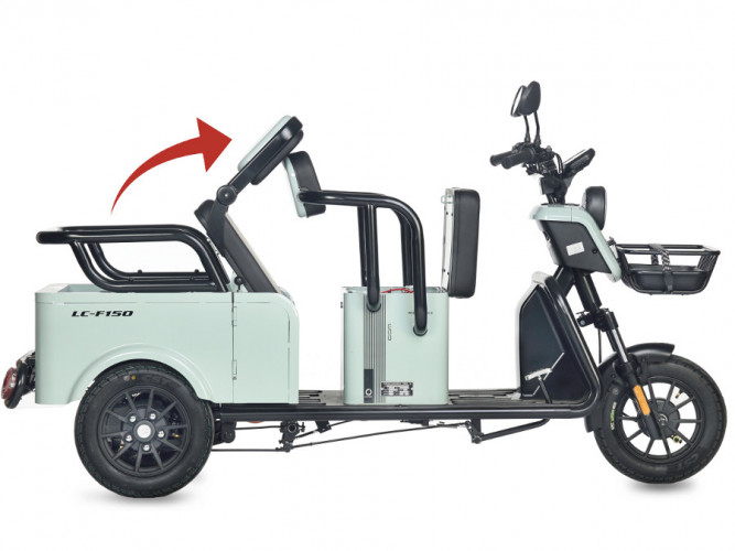 Пассажирский электротрицикл Wanshida LC-F150 в Хабаровске