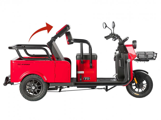 Пассажирский электротрицикл Wanshida LC-F200 в Хабаровске