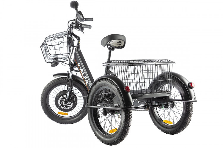 Электрофэтбайк Eltreco Green City e-ALFA Trike в Хабаровске